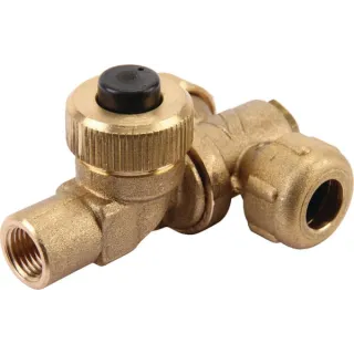 Nozzle holder 2-way brass 1/4F 0058440900 Arag