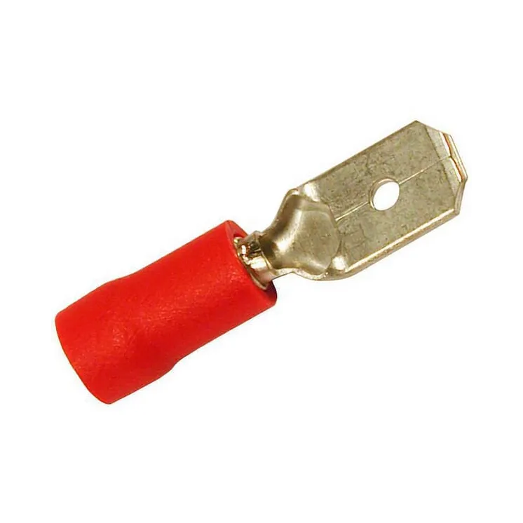 Terminal blade male, red, 0.5-1mm² 6.4mm (50x) VLC2413 Vapormatic A & I: A-R16
Claas: 1385440