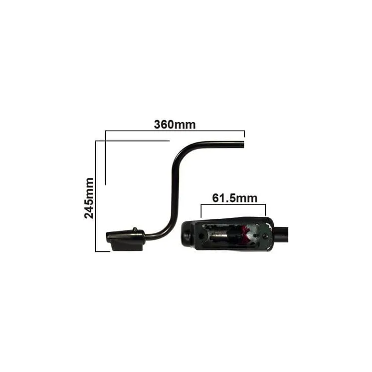 Kabīnes spoguļa kronšteina roka VLD1104 Vapormatic
