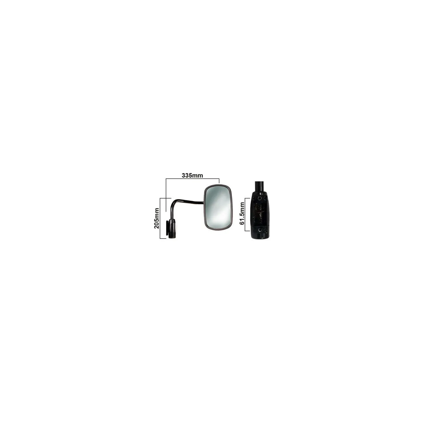 Izliekts spoguļu komplekts LH VLD1066 Vapormatic Ford Finis: 82000411