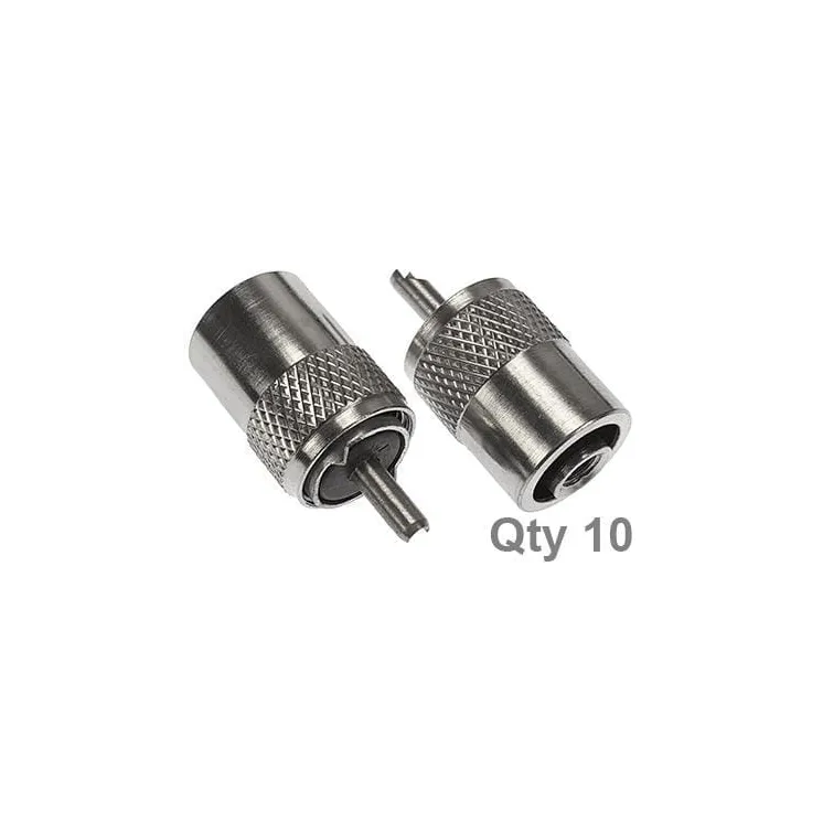 Coax connectors (10x) VLC5778PAC Vapormatic