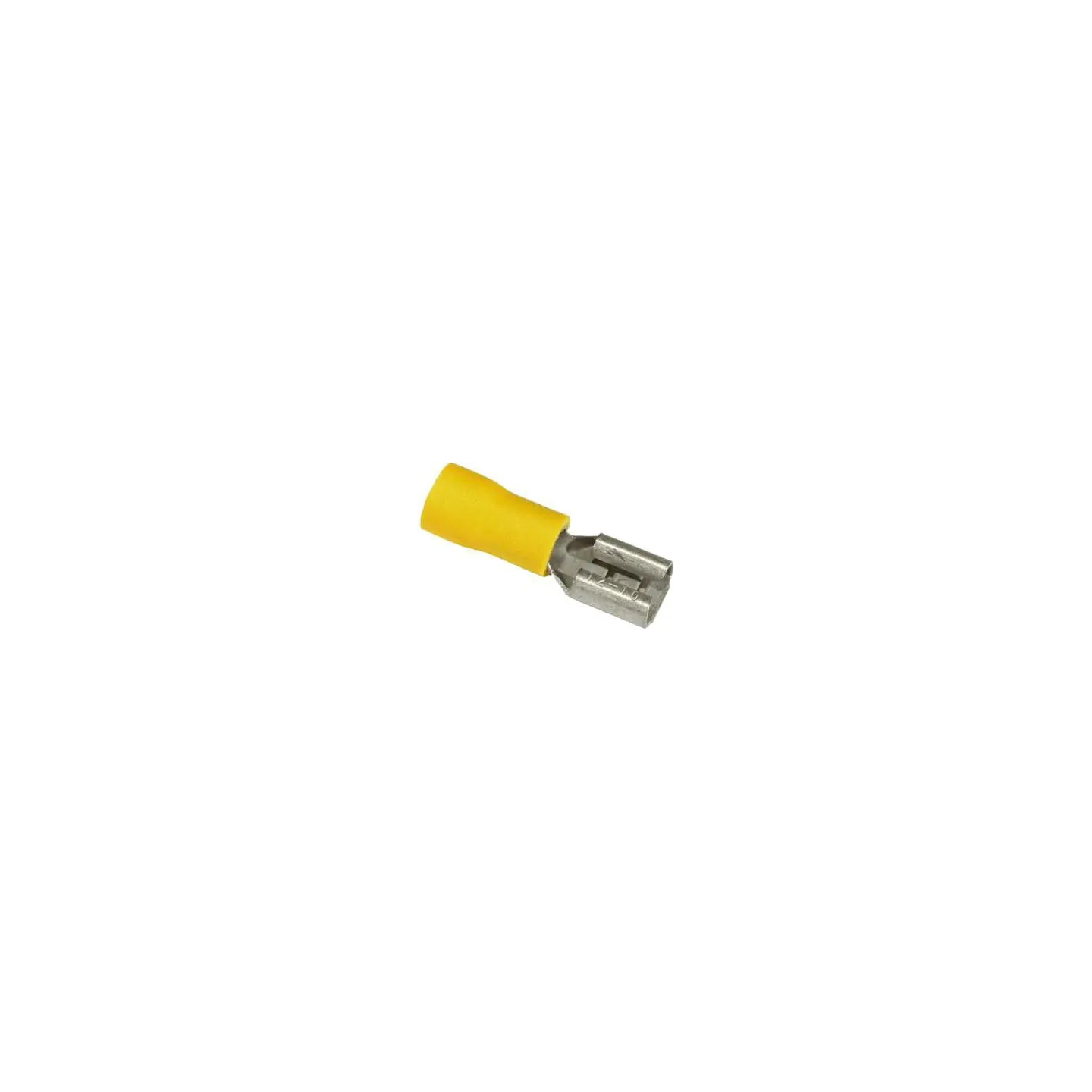 Terminālis ar asmeni, dzeltens, 4-6mm² 6.4mm (50x) VLC2442 Vapormatic