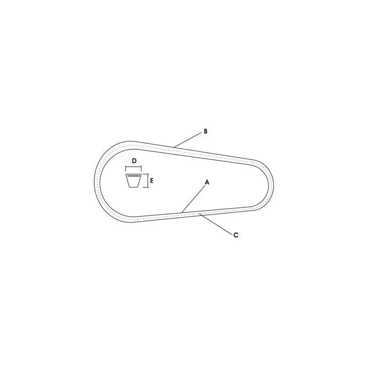 Drive belt set VLD4079 Vapormatic Deutz: 06228207