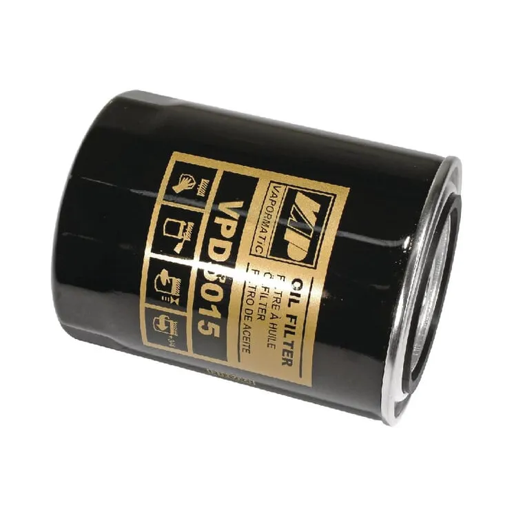 Oil filter VPD5015 Vapormatic A & I: A-18A303
A & I: A-T19044
Claas: 6005012109
John Deere: T19044
John Deere: RE507204
Ren