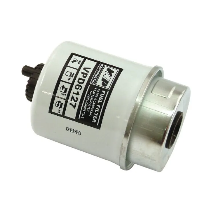 Fuel filter VPD6127 Vapormatic Claas: 6005023306
John Deere: RE62418
Renault: 6005023306