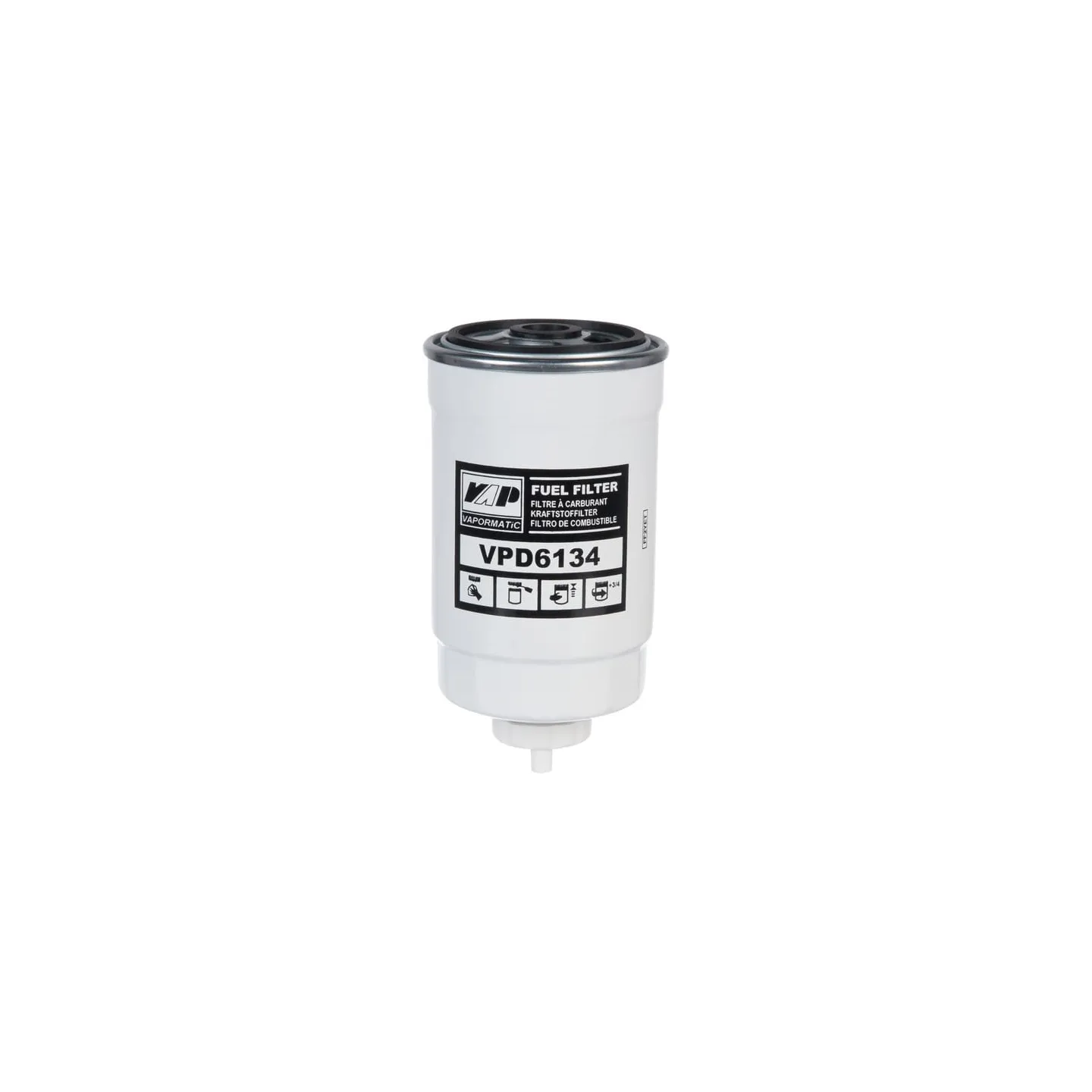 Fuel filter VPD6134 Vapormatic A & I: A-VPD6134
Claas: PP26561118
Case International: 3132428R2
Case International: 47135707
