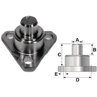 Hub pin VPJ7743 Vapormatic A & I: A-VPJ7743
Case International: 81428C1
Ford Finis: 83946561
John Deere: L40036
ZF Axles: 44