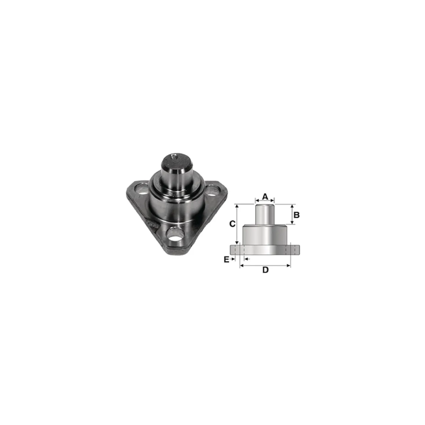 Hub pin VPJ7743 Vapormatic A & I: A-VPJ7743
Case International: 81428C1
Ford Finis: 83946561
John Deere: L40036
ZF Axles: 44