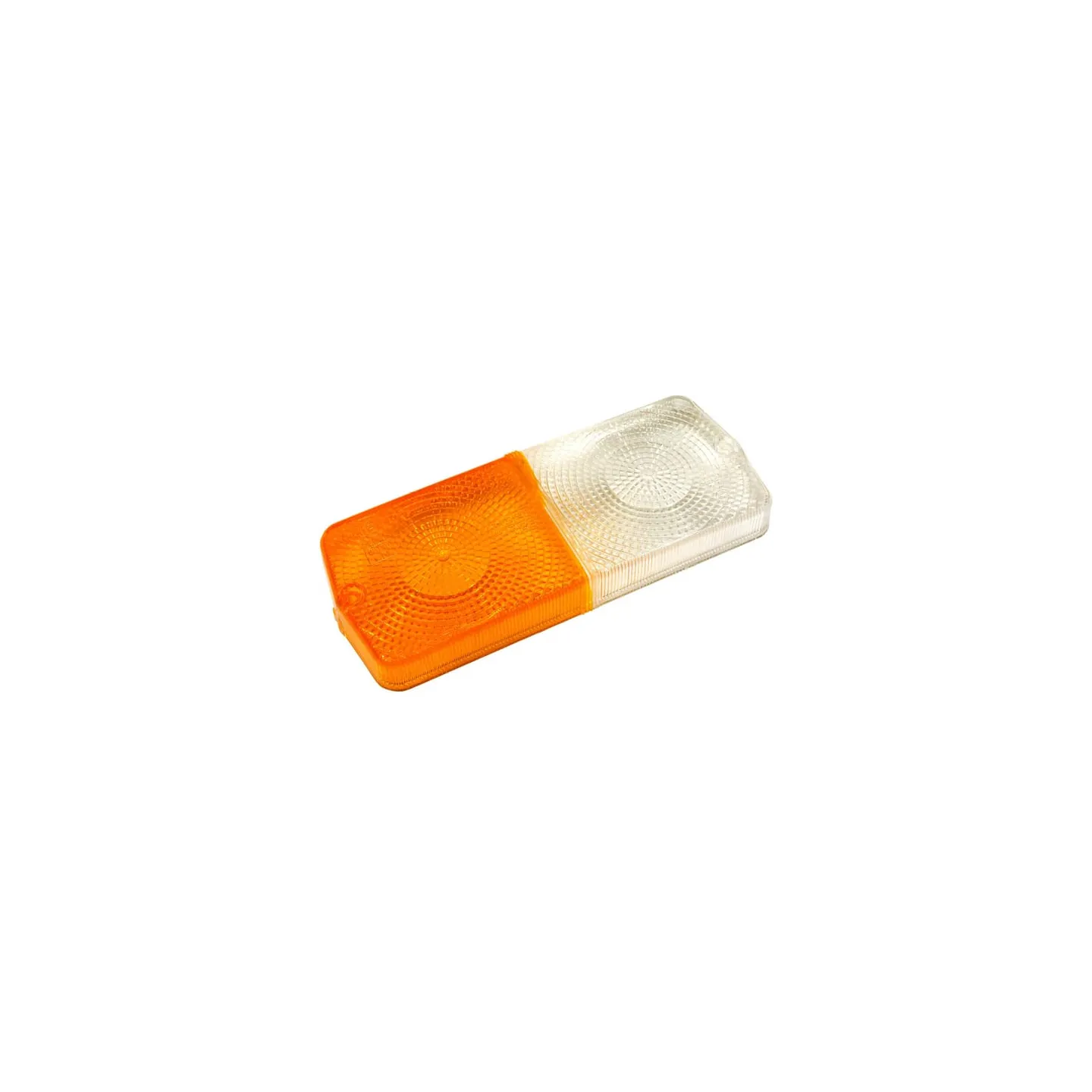 Side light lens VPM3672 Vapormatic Ford Finis: 83960358
Ford New Holland: E4NN13K301AB
Massey Ferguson: 3310292M91
Ford Finis