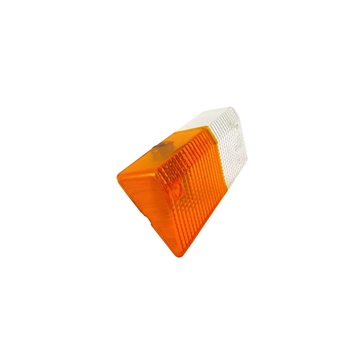 Light lens, amber/transparent right VPM3634 Vapormatic A & I: A-9933139
Case International: 9933139
Fiat: 9933139
