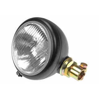 Halogēnais priekšējais lukturis, labais, apaļš, caurspīdīgs, uzskrūvējams VPM3327 Vapormatic John Deere: AL12064