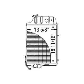 Radiators VPE3048 Vapormatic A & I: A-AL39290
John Deere: AL39290
John Deere: AL31503
