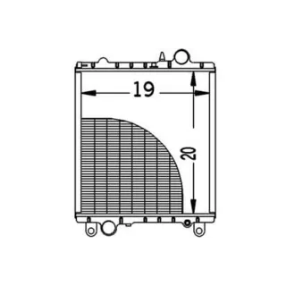 Radiator VPE3090 Vapormatic A & I: A-AL66774
John Deere: AL66774