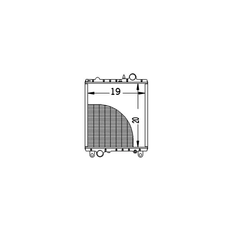 Radiator VPE3090 Vapormatic A & I: A-AL66774
John Deere: AL66774