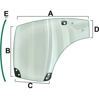 Durvju stikls labajā pusē VPM7424 Vapormatic Case International: 87741213
Case New Holland: 87741213
Ford Finis: 87741213
Ste