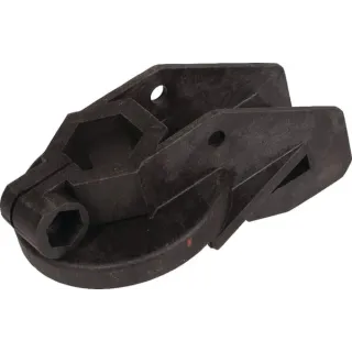 Flange Plastic black 923068 Amazone
