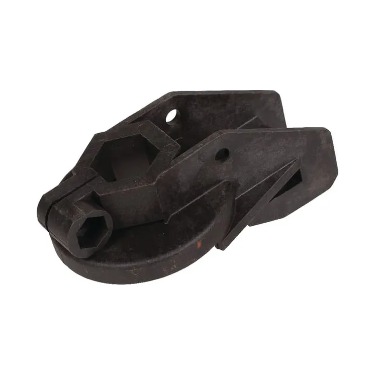 Flange Plastic black 923068 Amazone