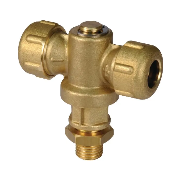 Nozzle holder 2-way brass 1/4M 0058320900 Arag