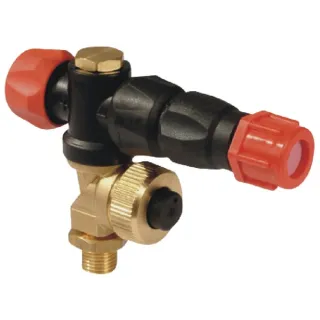Nozzle hydraulic adjust head with check valve 005886R Arag