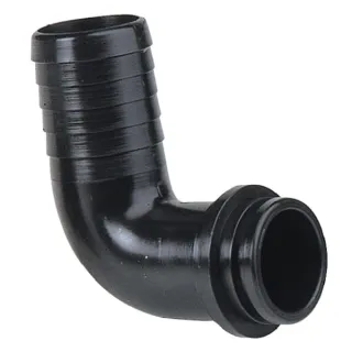 Caurules astes 90° 25mm - 1 1/2 116625 Arag