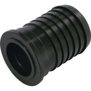 Hose tail 30mm flat seat for 1 1/2 fly nut 105640 Arag