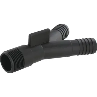 Y 45°+hose end 2x25mm / 1x1 140001AKB Arag