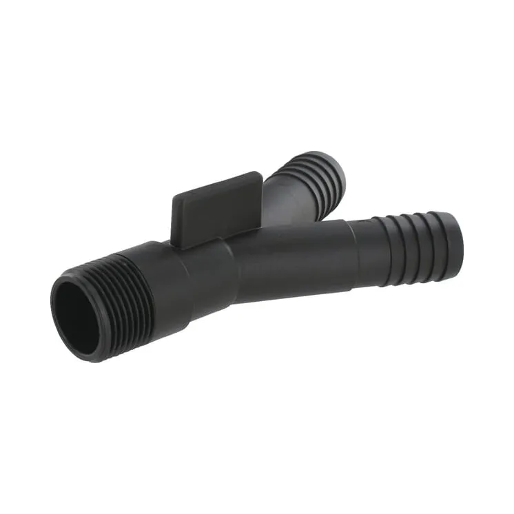 Y 45°+hose end 2x25mm / 1x1 140001AKB Arag