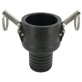 2x53mm hose end PP 18107C53 Arag
