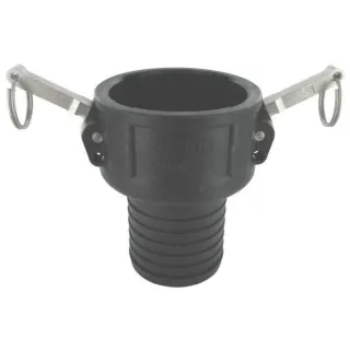 Female coupler 3 with 75mm hose tail 18109C Arag