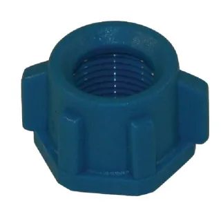 Nozzle cap, threaded, SW13, blue, 20001004 Arag