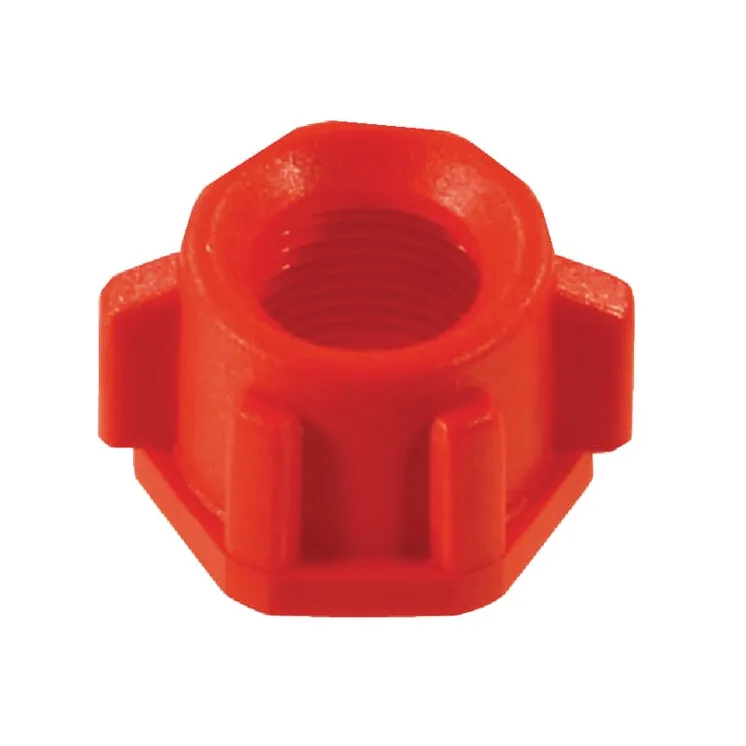 Nozzle cap, threaded, SW13, red, 20001003 Arag