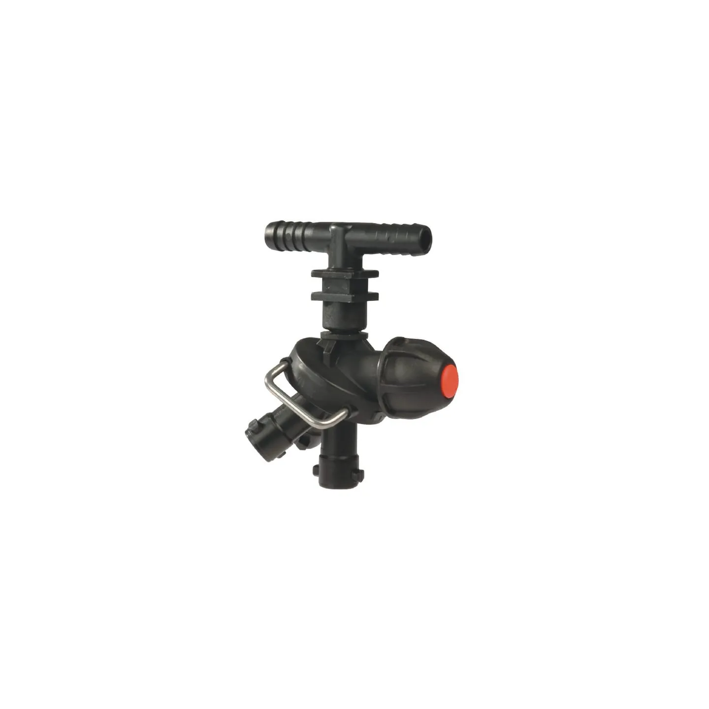 Nozzle Holder 3 ISO dcv double 1/2 Hose tail 4133222 Arag