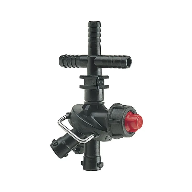 Nozzle Holder 3 ISO dcv triple 3/4 Hose tail 4133233 Arag