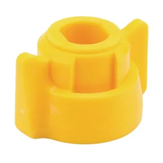 Nozzle cap, bayonet, SW11L, yellow, with gasket, 25 pack, 40290706P025 Arag