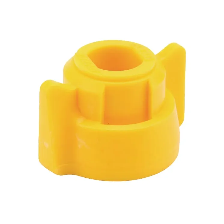 Nozzle cap, bayonet, SW11L, yellow, with gasket, 25 pack, 40290706P025 Arag