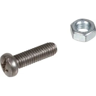 Bolt and nut for nozzle holder Stainless steel V2A 400101 Arag