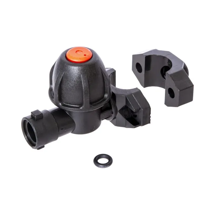 Nozzle Holder dcv ISO, Clamp 1/2 tube 402235 Arag