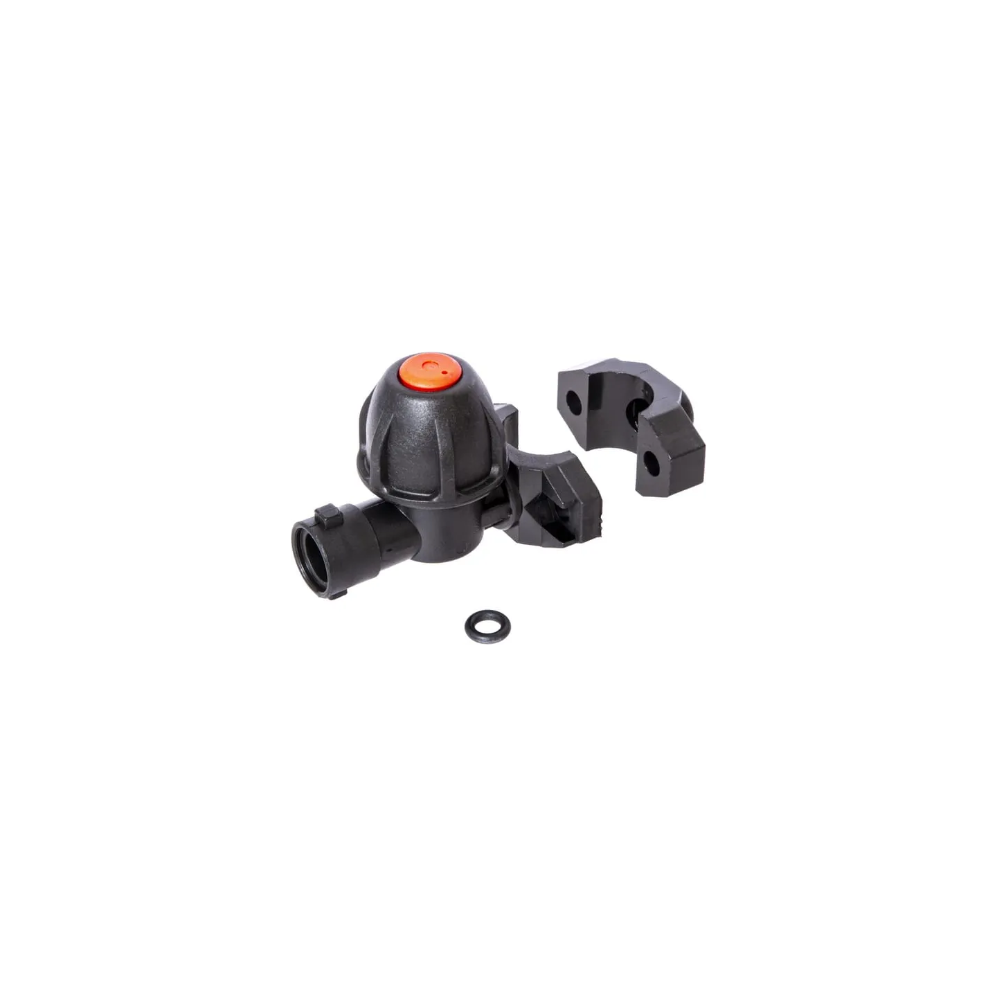 Nozzle Holder dcv ISO, Clamp 1/2 tube 402235 Arag