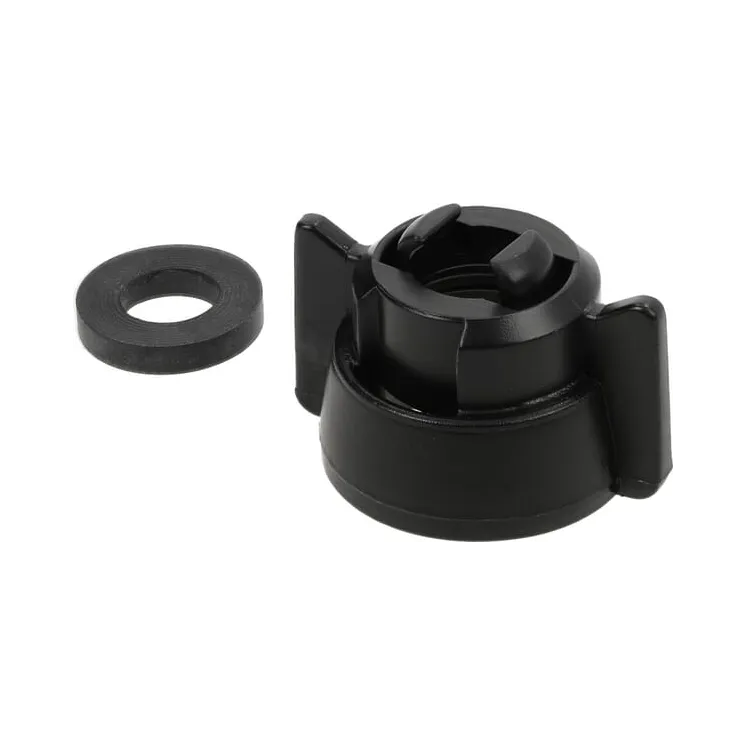 Nozzle cap, bayonet, SW10/8, black, with gasket, 25 pack, 40299001P025 Arag