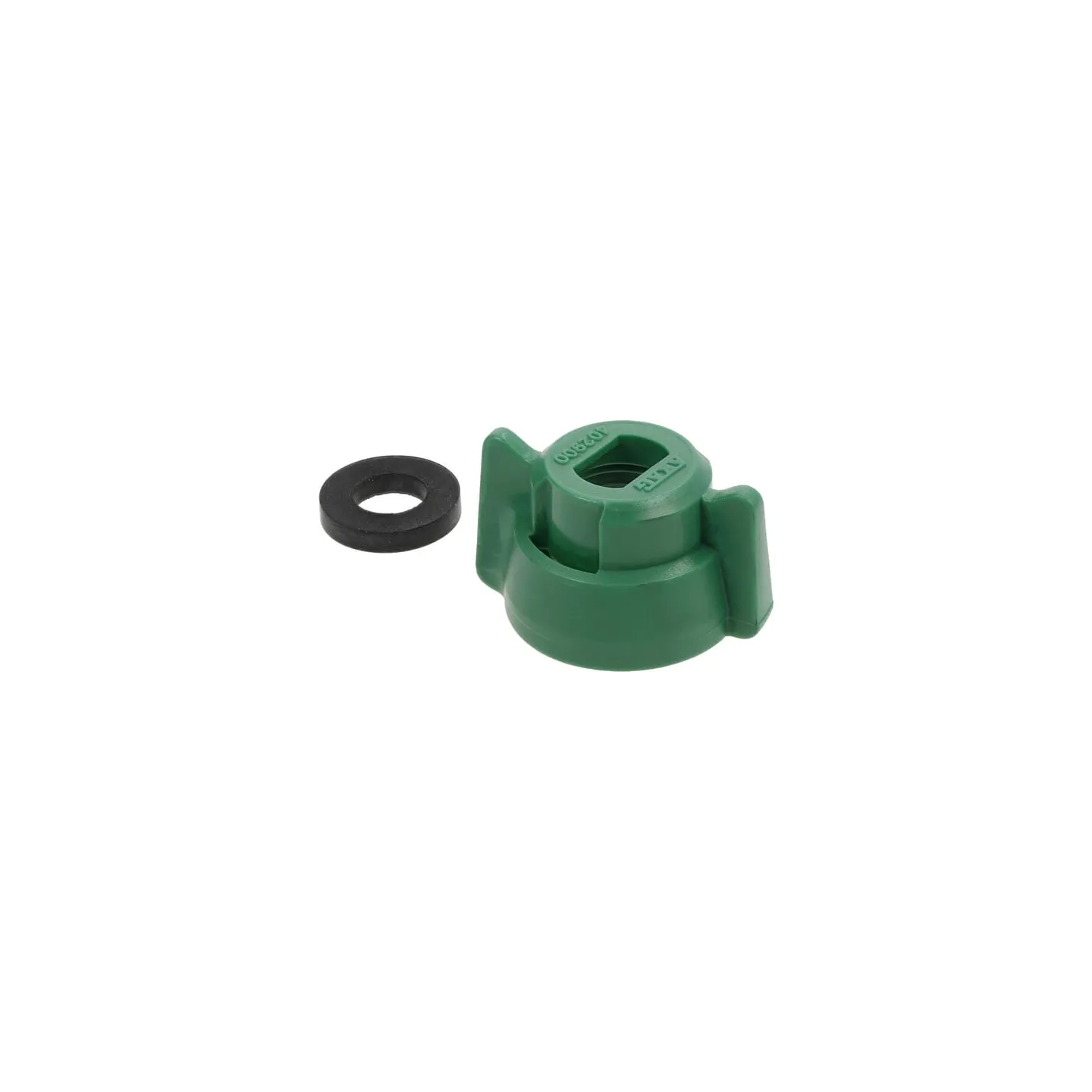 Nozzle cap, bayonet, SW8, green, with gasket, 25 pack, 40290005P025 Arag
