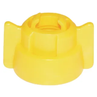 Nozzle cap, bayonet, SW10/8, yellow, with gasket, 25 pack, 40299006P025 Arag