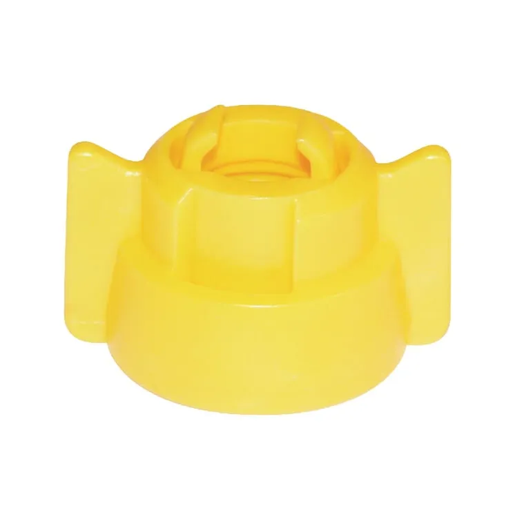 Nozzle cap, bayonet, SW10/8, yellow, with gasket, 25 pack, 40299006P025 Arag