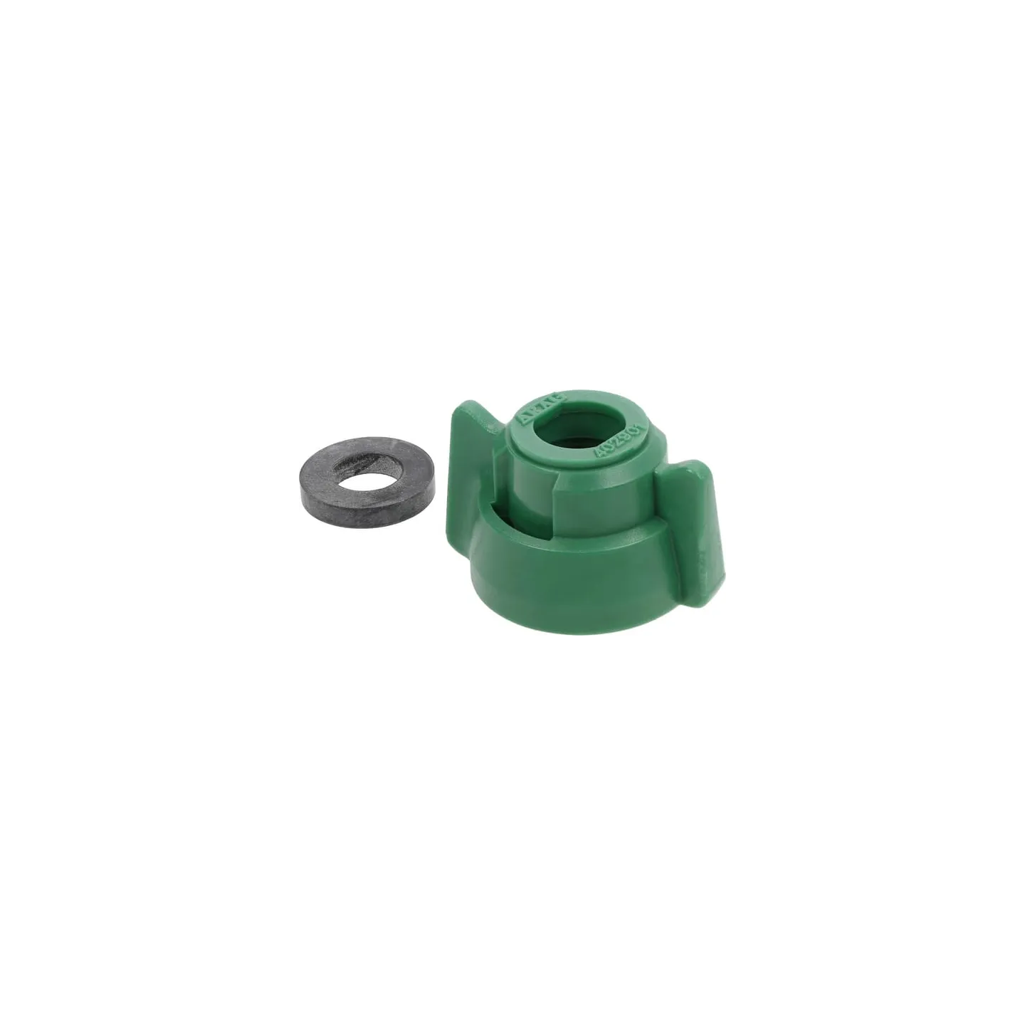 Nozzle cap, bayonet, SW11, green, with gasket, 25 pack, 40290105P025 Arag