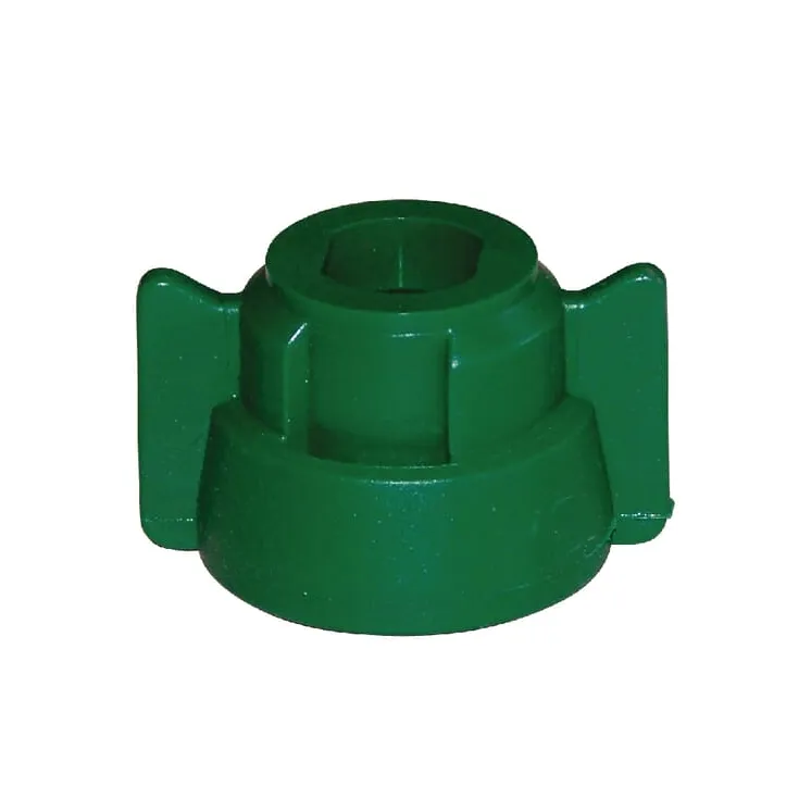 Nozzle cap, bayonet, SW11L, green, with gasket, 25 pack, 40290705P025 Arag