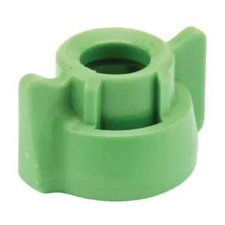 Nozzle cap, bayonet, 12.6, green, with gasket, 25 pack, 40290409P025 Arag