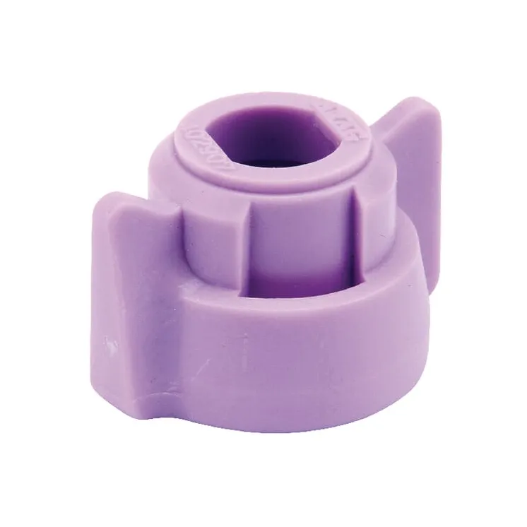 Nozzle cap, bayonet, SW11L, violet, with gasket, 25 pack, 40290713P025 Arag