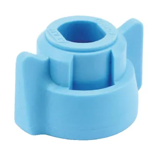 Nozzle cap, bayonet, SW11L, light blue, with gasket, 25 pack, 40290711P025 Arag