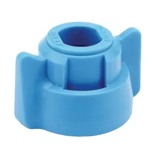 Nozzle cap, bayonet, SW11L, blue, with gasket, 25 pack, 40290704P025 Arag