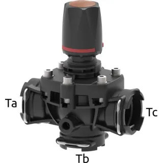 Manuālais spiediena atvieglojuma vārsts ar membrānu T6 475560 Arag