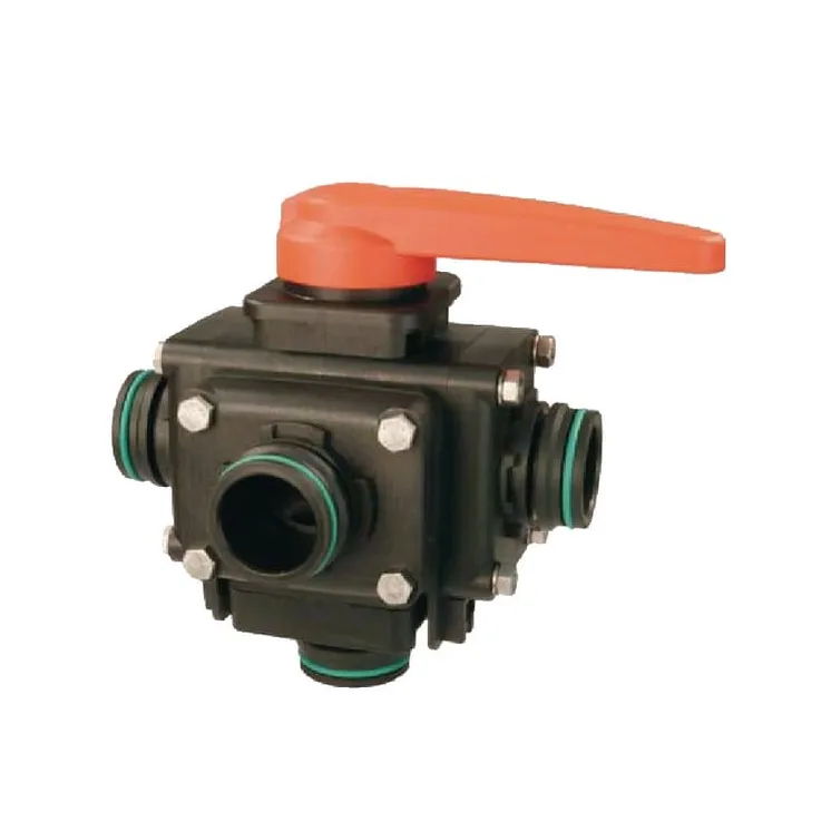 Ball valve 5 Way T6 453055S66 Arag